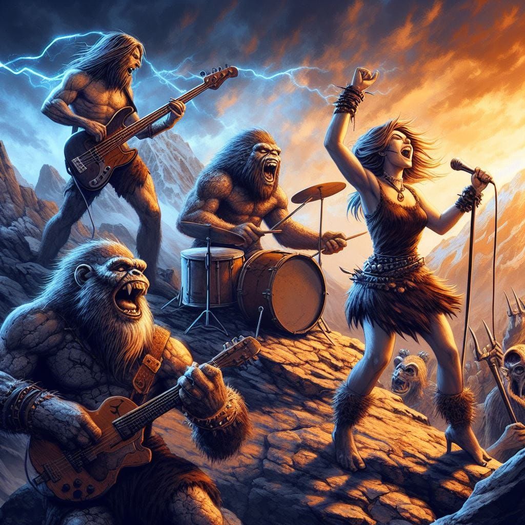 Endless melody: Caveman rock