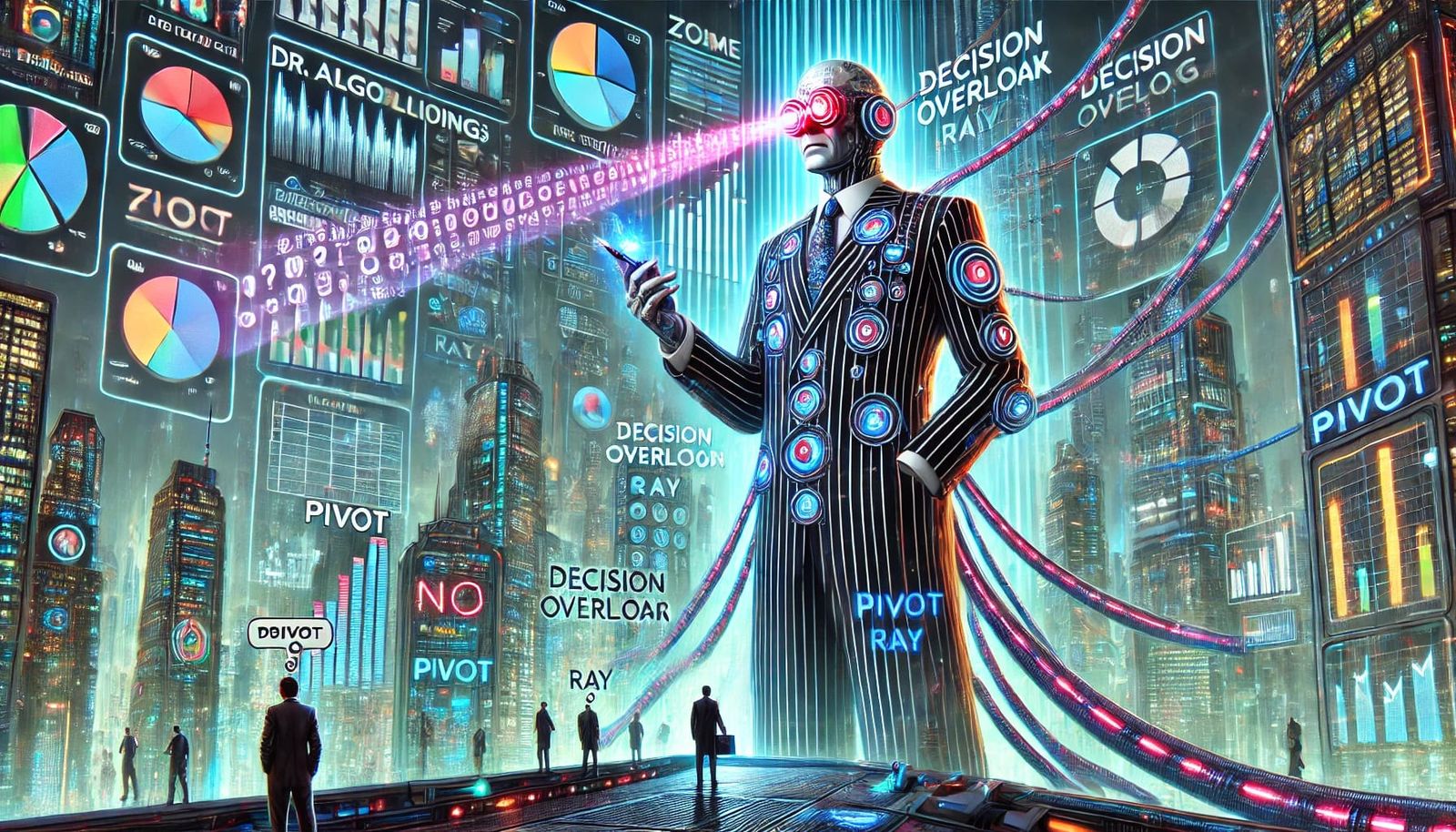 Dr. Algorithmus the All-Knowing made-up supervillan