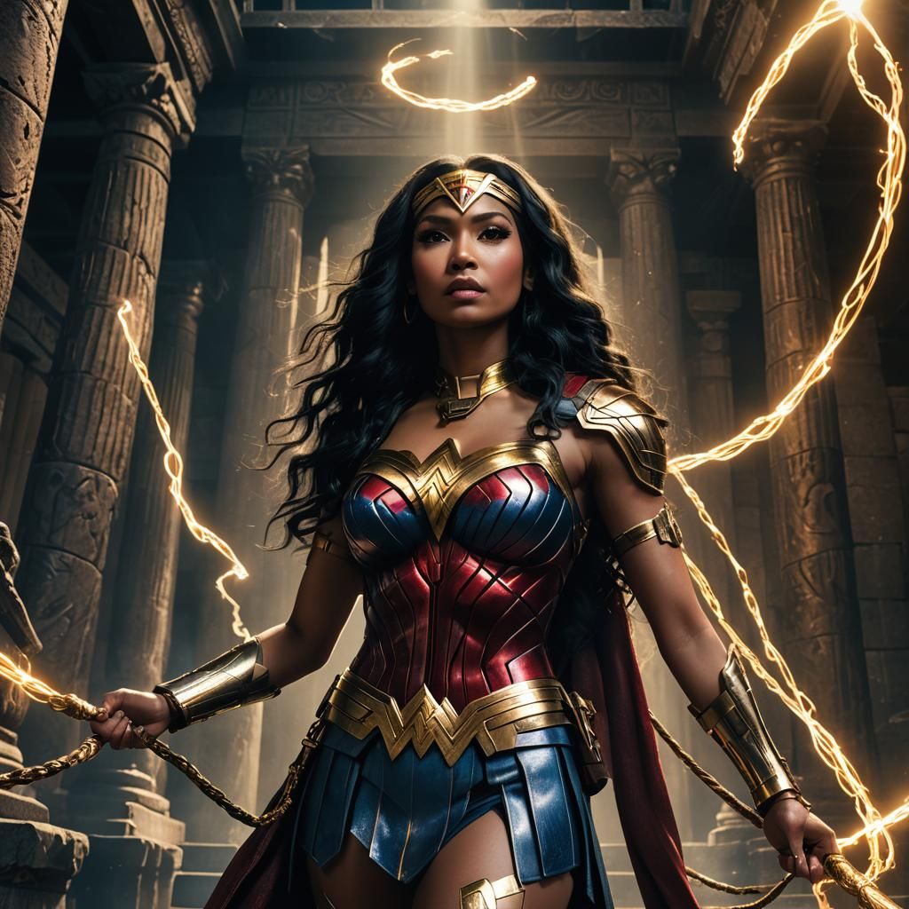 Nicki Minaj as Wonder Woman