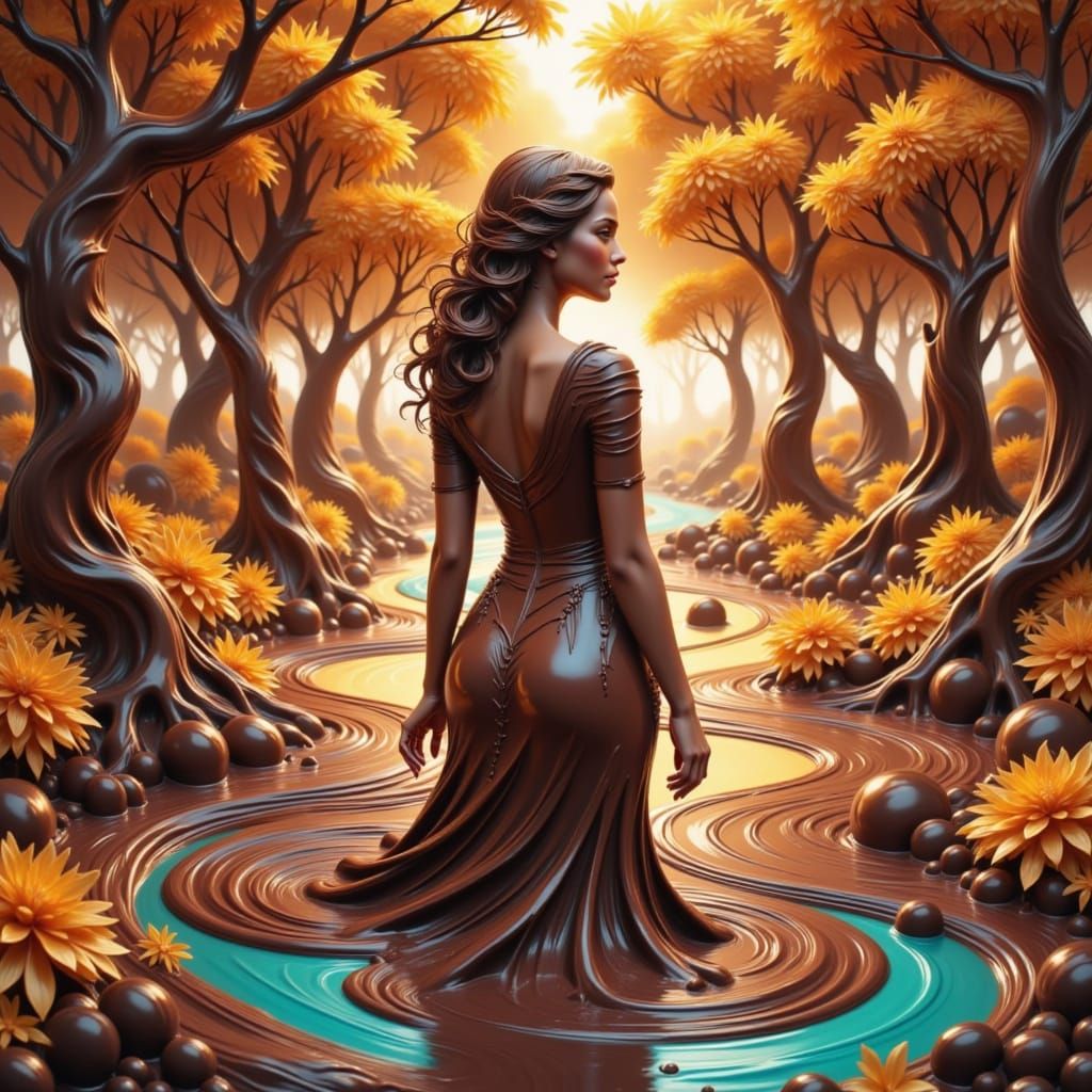 <lora:Made of Chocolate:1.0>