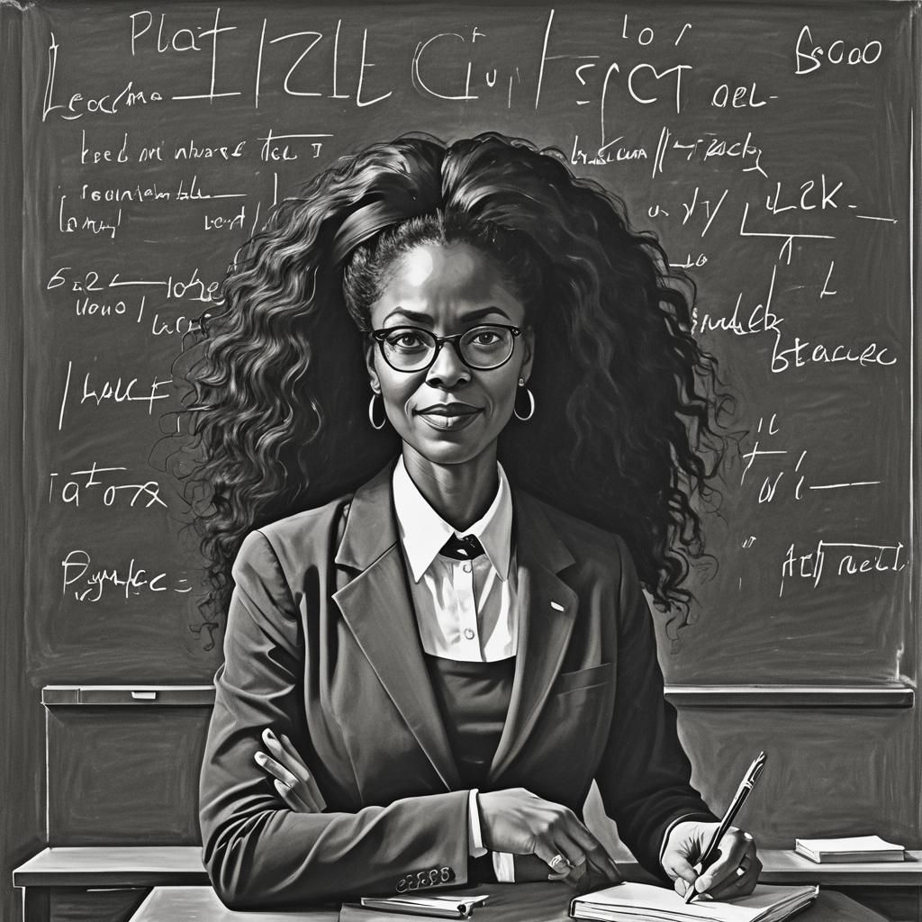 black teacher