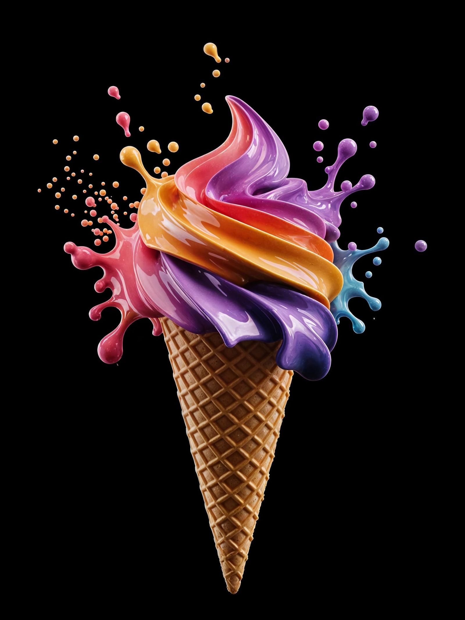 Ice Cream  by @Foul Rabbit