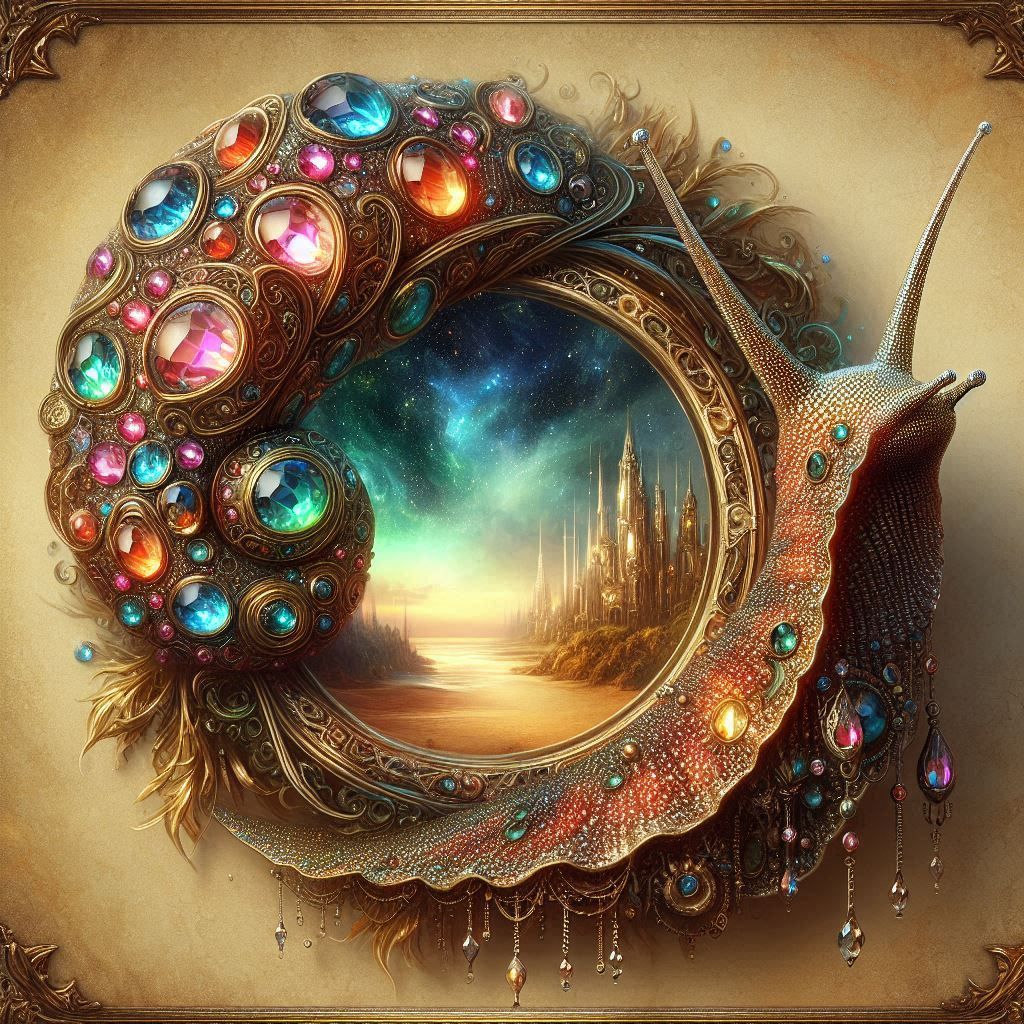 Magical Jeweled Snail