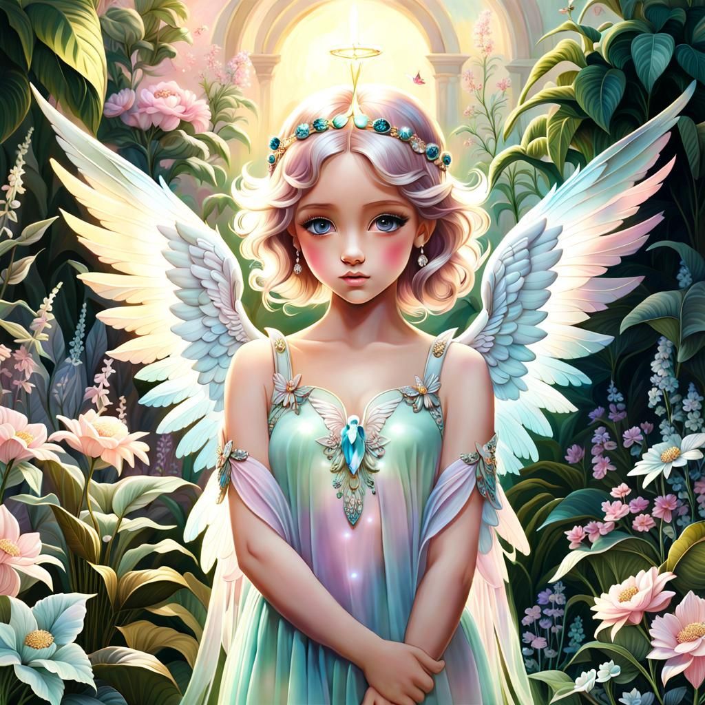 angel - AI Generated Artwork - NightCafe Creator