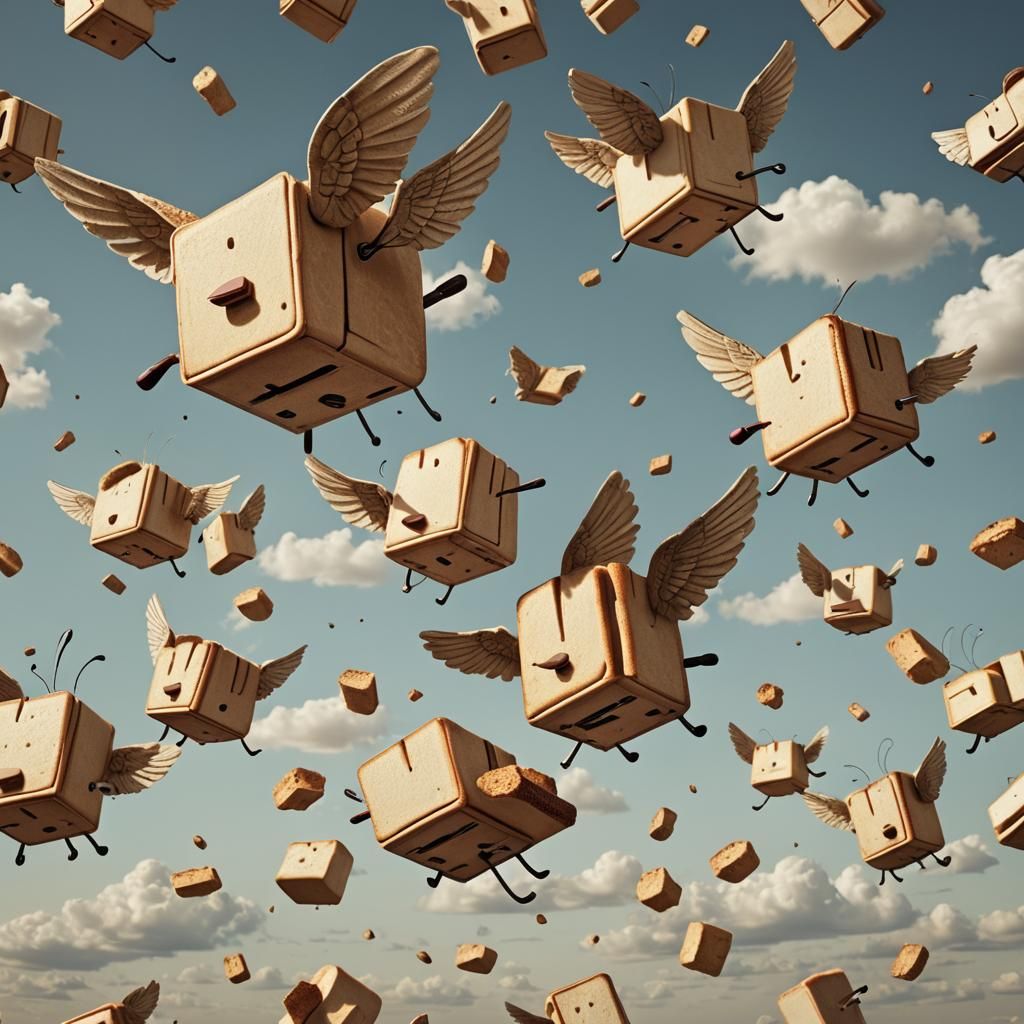 Flying Toasters.