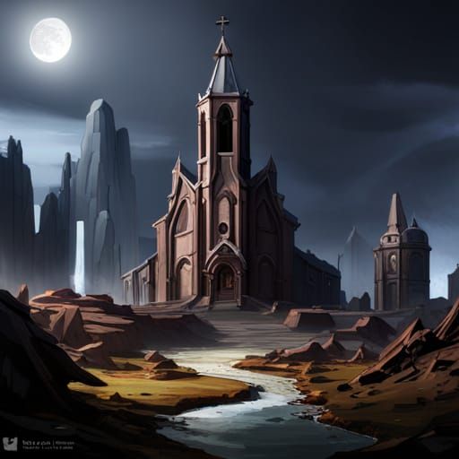 abandoned church