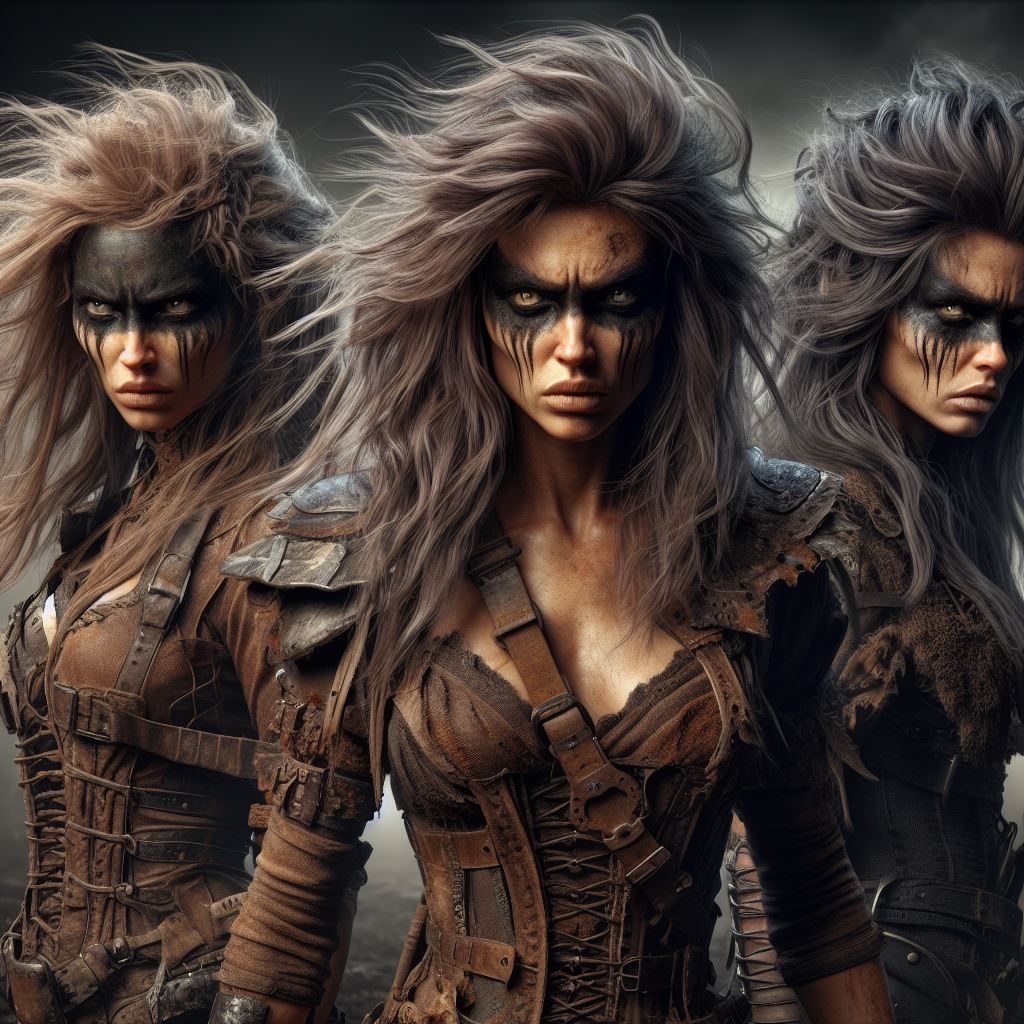 World in "Mad Max" style