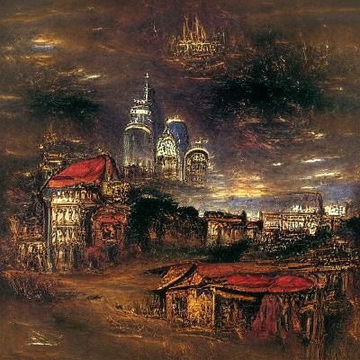 cityscape, Jan Matejko
