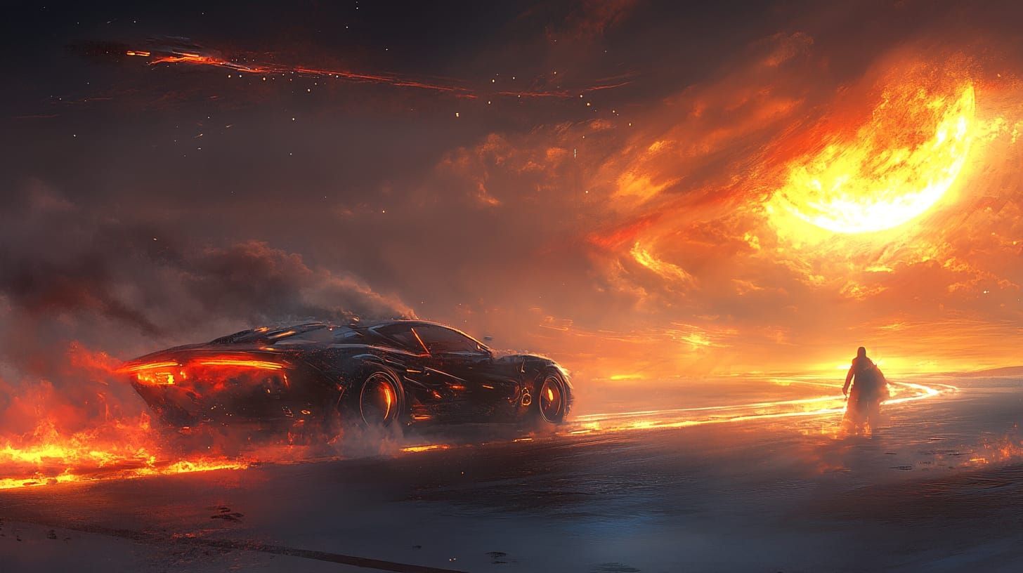 the ghost of my own making, a wraith behind the wheel, driving through the marrow of night,