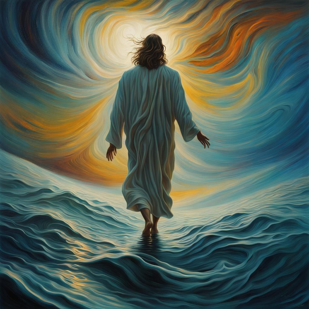 Christ Walking On Water