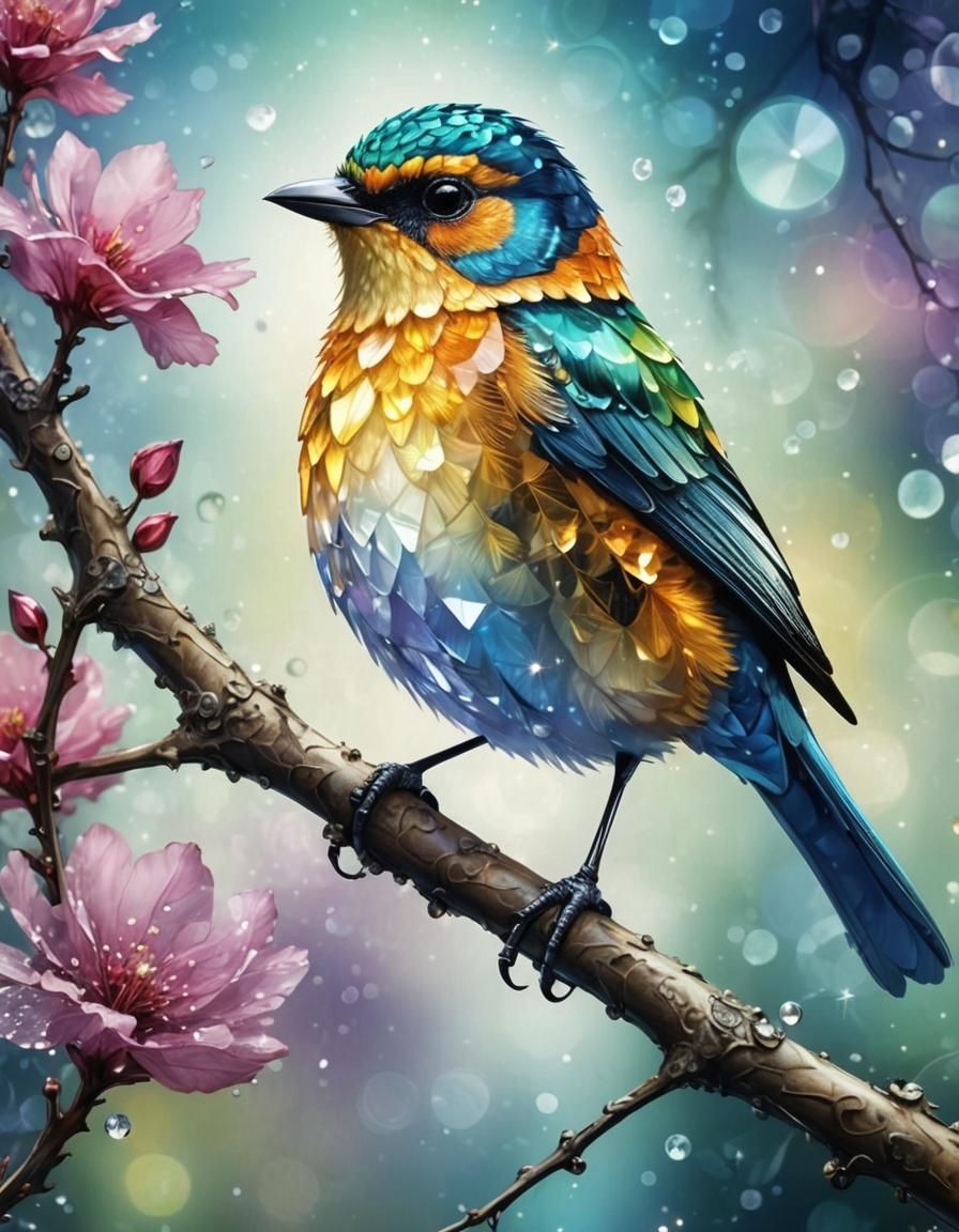Crystal bird
