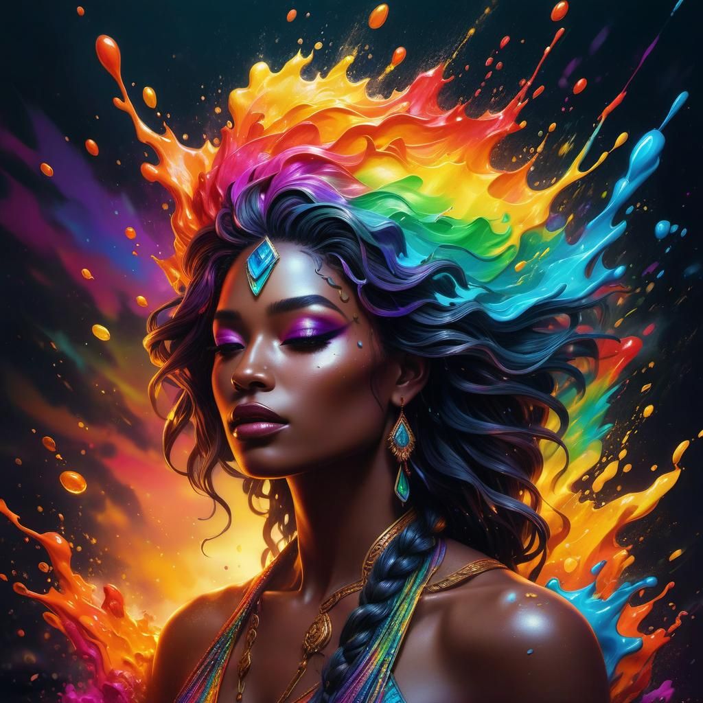 Make a Splash 🌈 Feel Free to be Seen 🏳️‍🌈  by @JokeStirrer