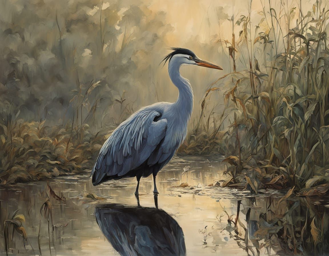 Among the Reeds  by @Maria