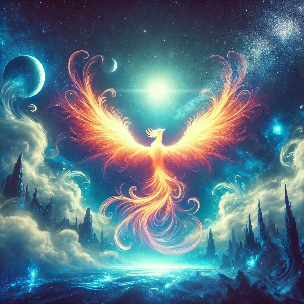 Luminous phoenix rising