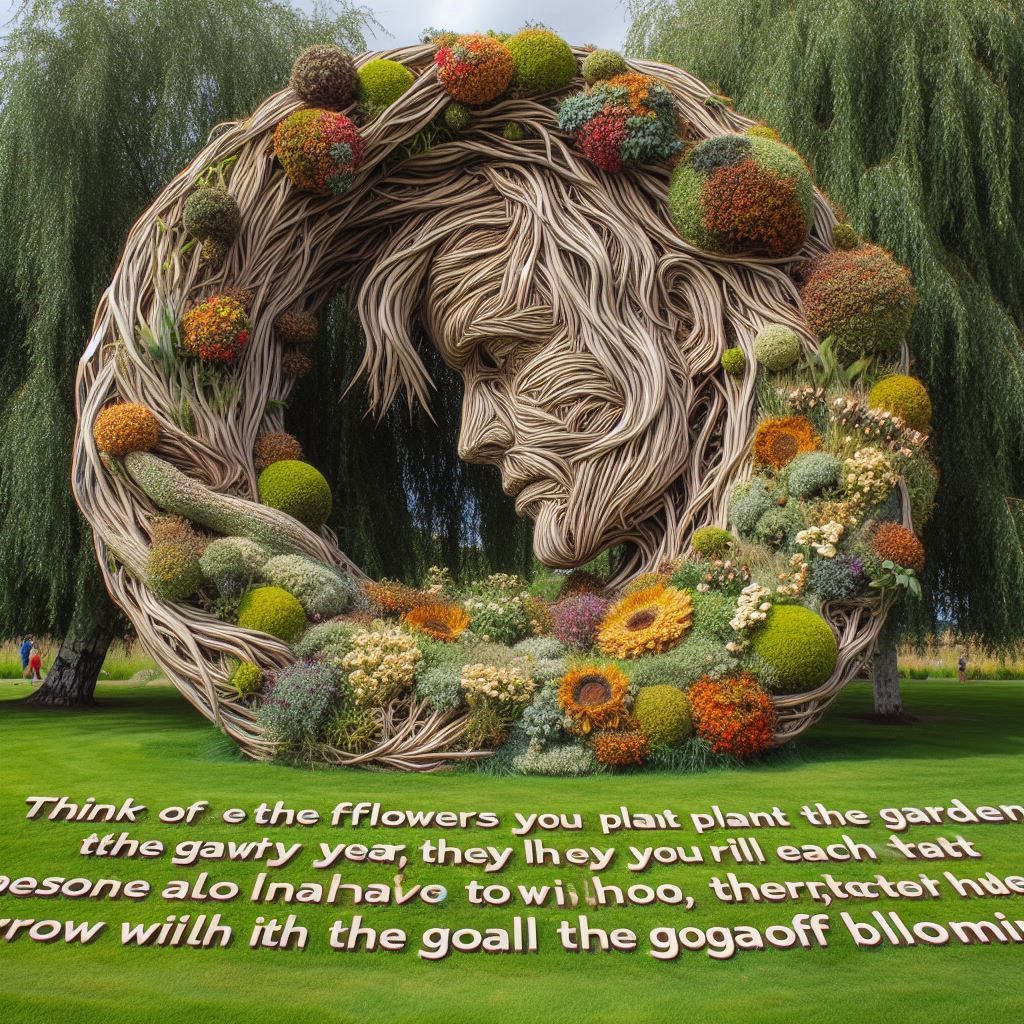 Think of the flowers you plant in the garden every year, the...