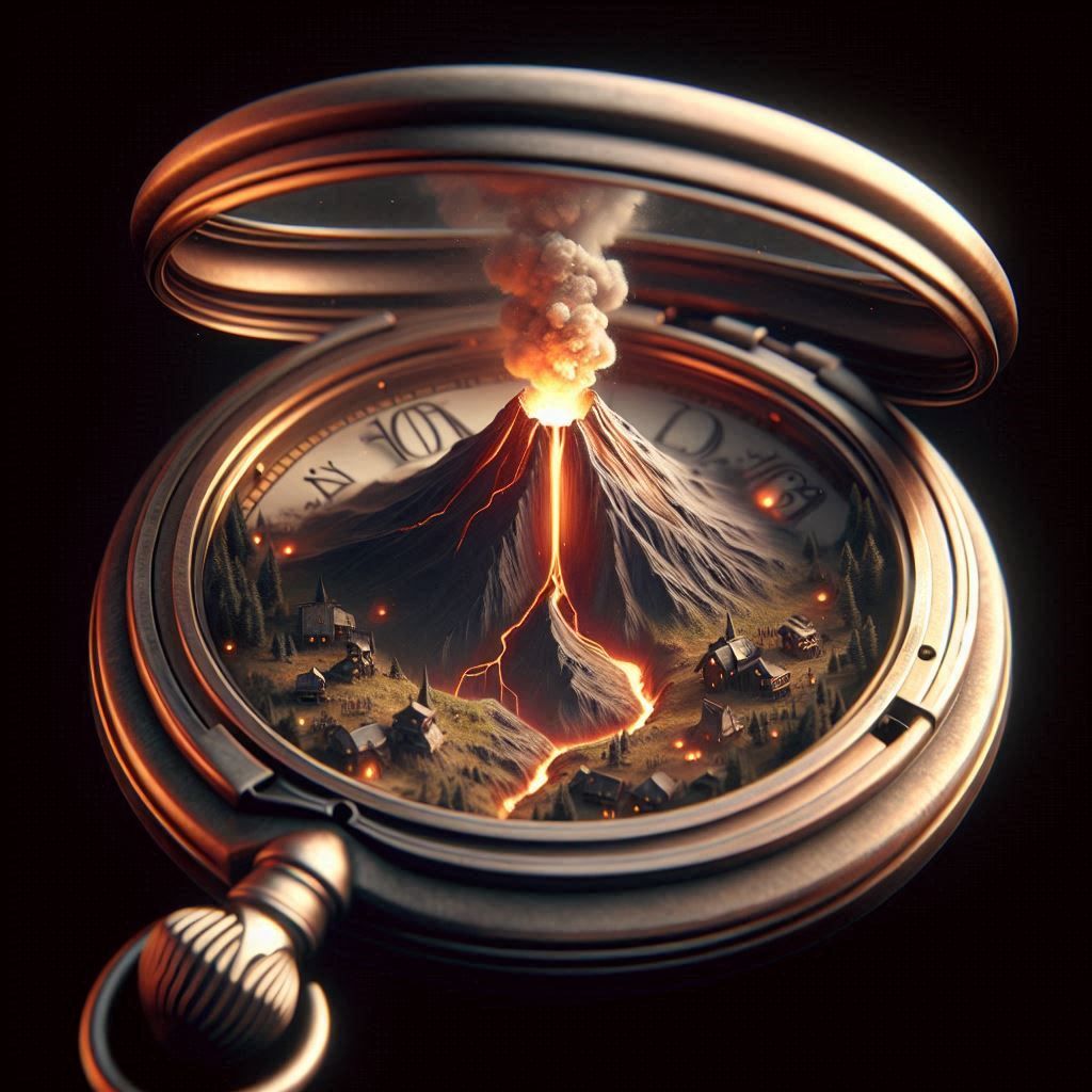 Pocket Watch Volcano 4