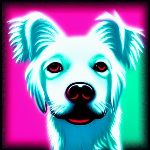 White dog
