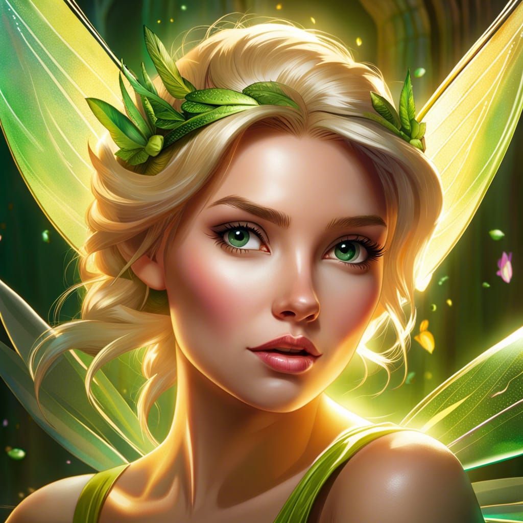 Tinkerbell - AI Generated Artwork - NightCafe Creator