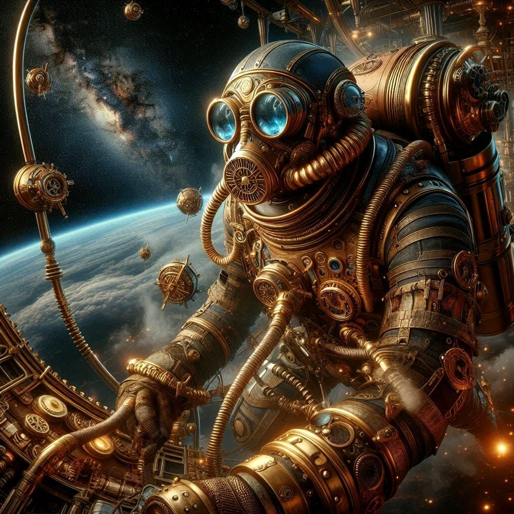 victorian spacenaut fixing some issues