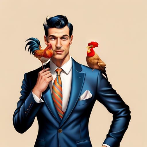 James. James Bird. And I love chicks.