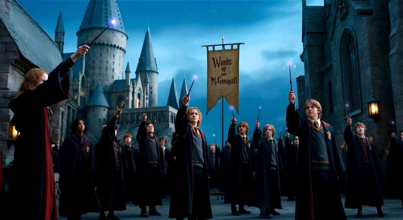 Wands up for Mcgonagall