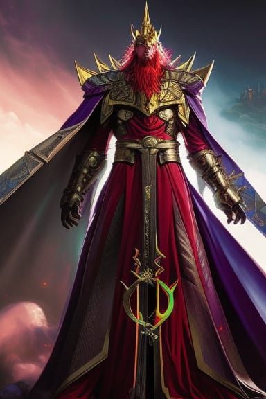 evil wizard; Todd McFarlane; Halos; arcane symbology; intric...
