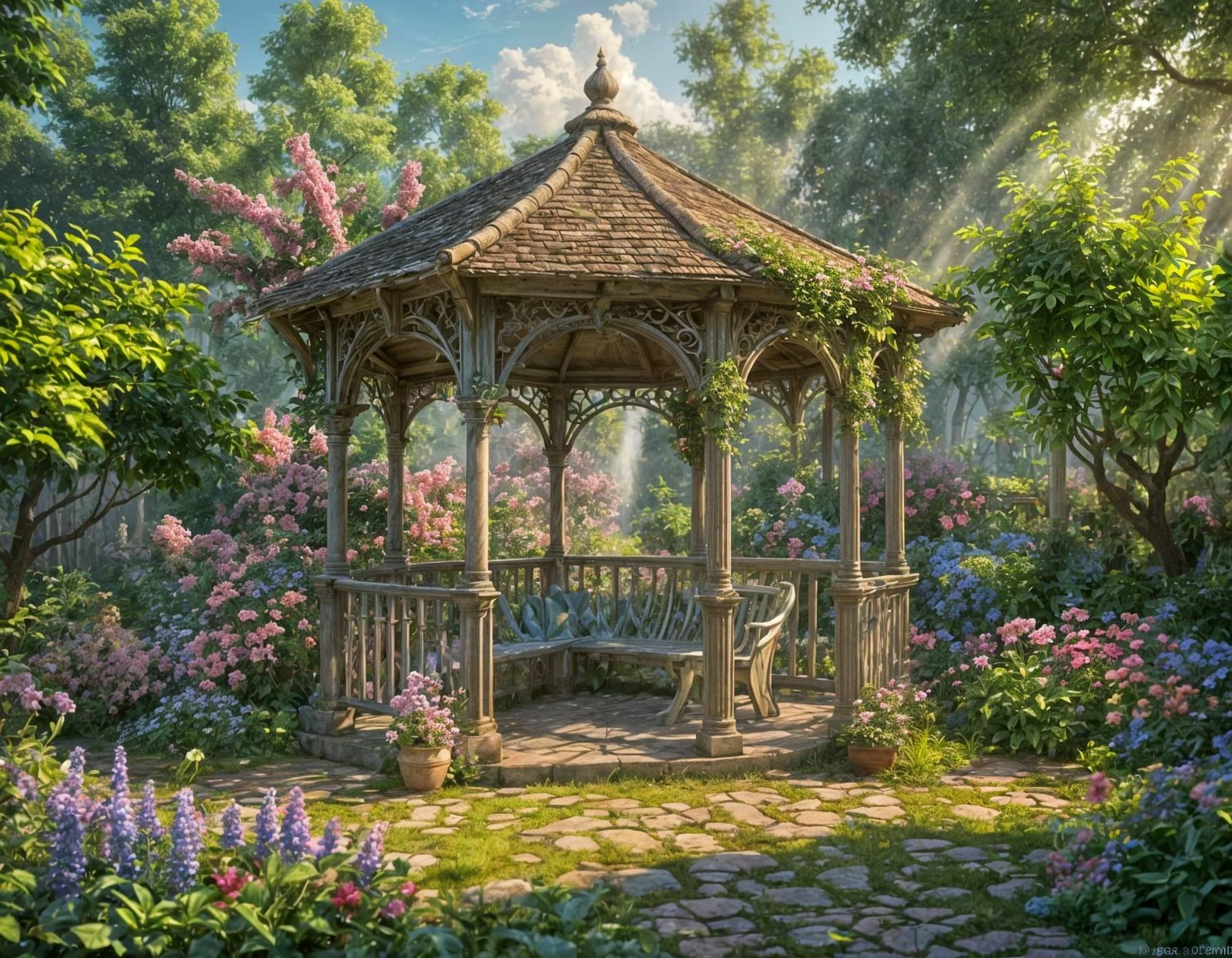 "Backyard Eden"  by @Swervin Ervin