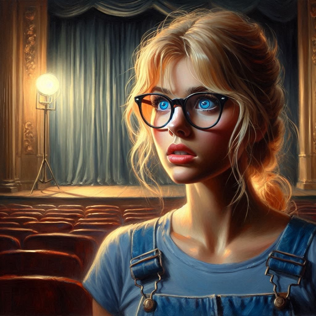 "Ghostlight" A Backstage Becky Mystery