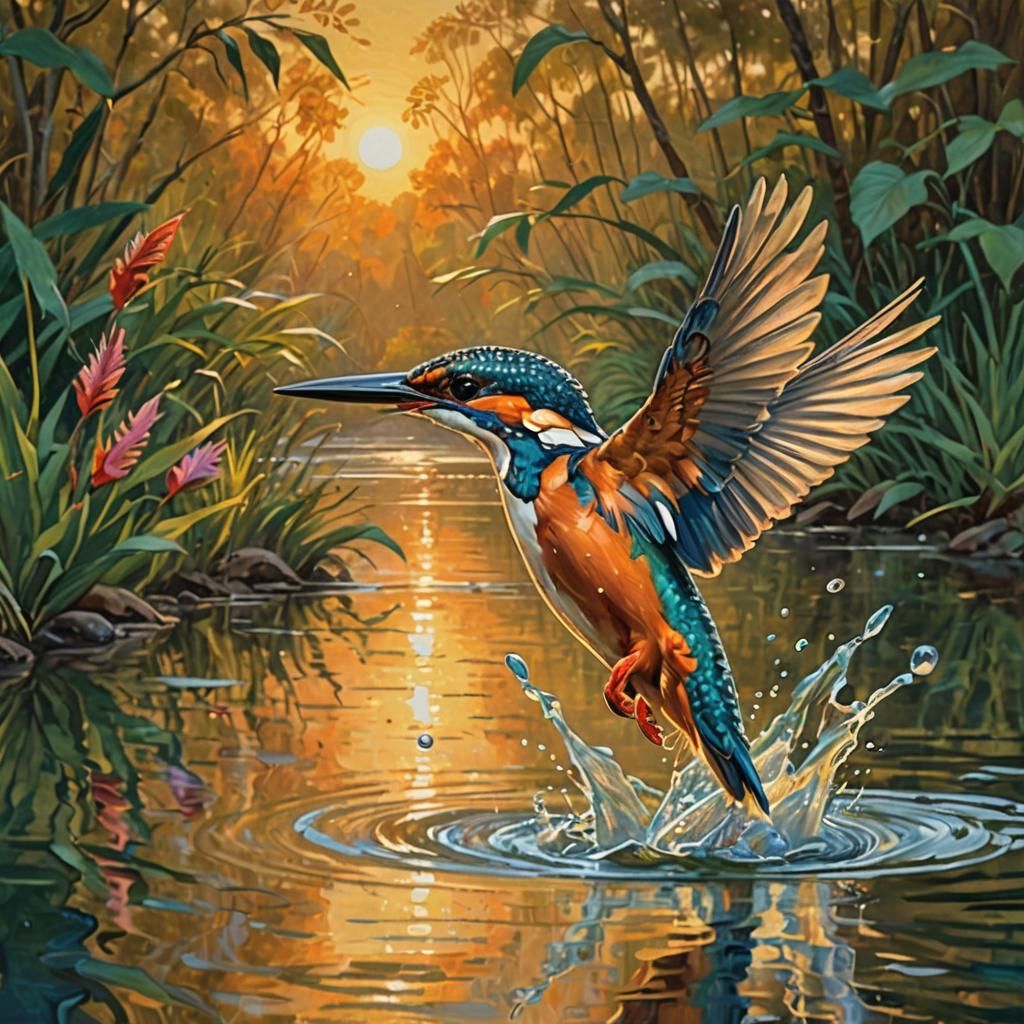 A Morning’s Splash