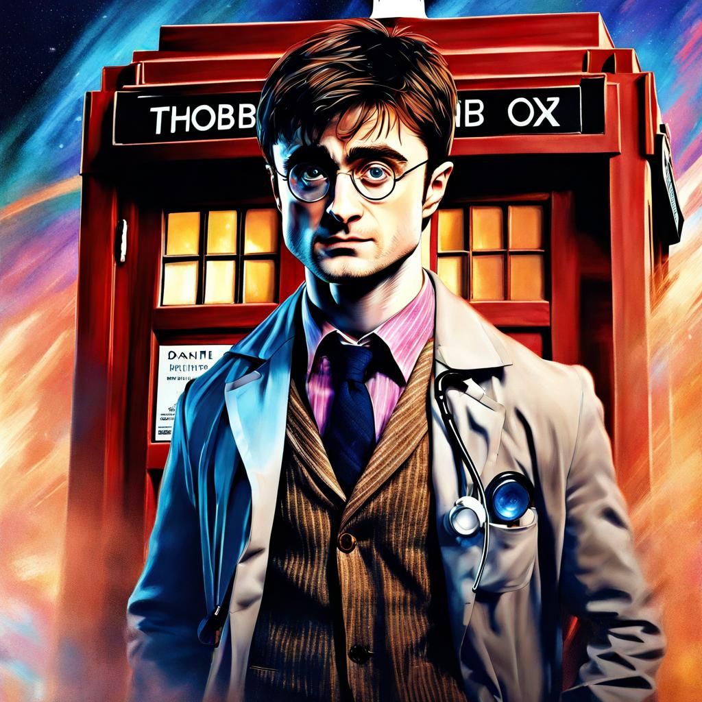 Daniel Radcliffe as the Doctor AI Generated Artwork NightCafe Creator
