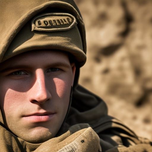 Modern British soldier