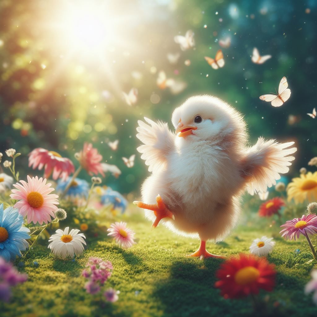 Happy Chicks and Hens!