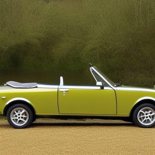 Austin allegro convertible - AI Generated Artwork - NightCafe Creator