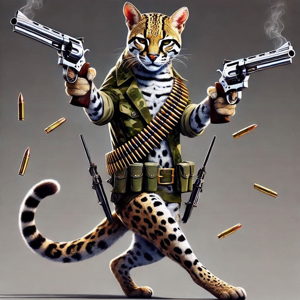 Literally....figuratively.... Revolver ocelot