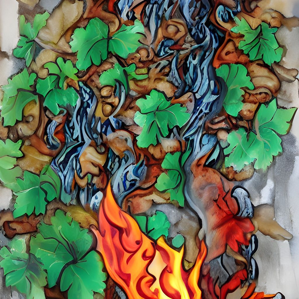 Electric Thunderstorm in the Night Sky