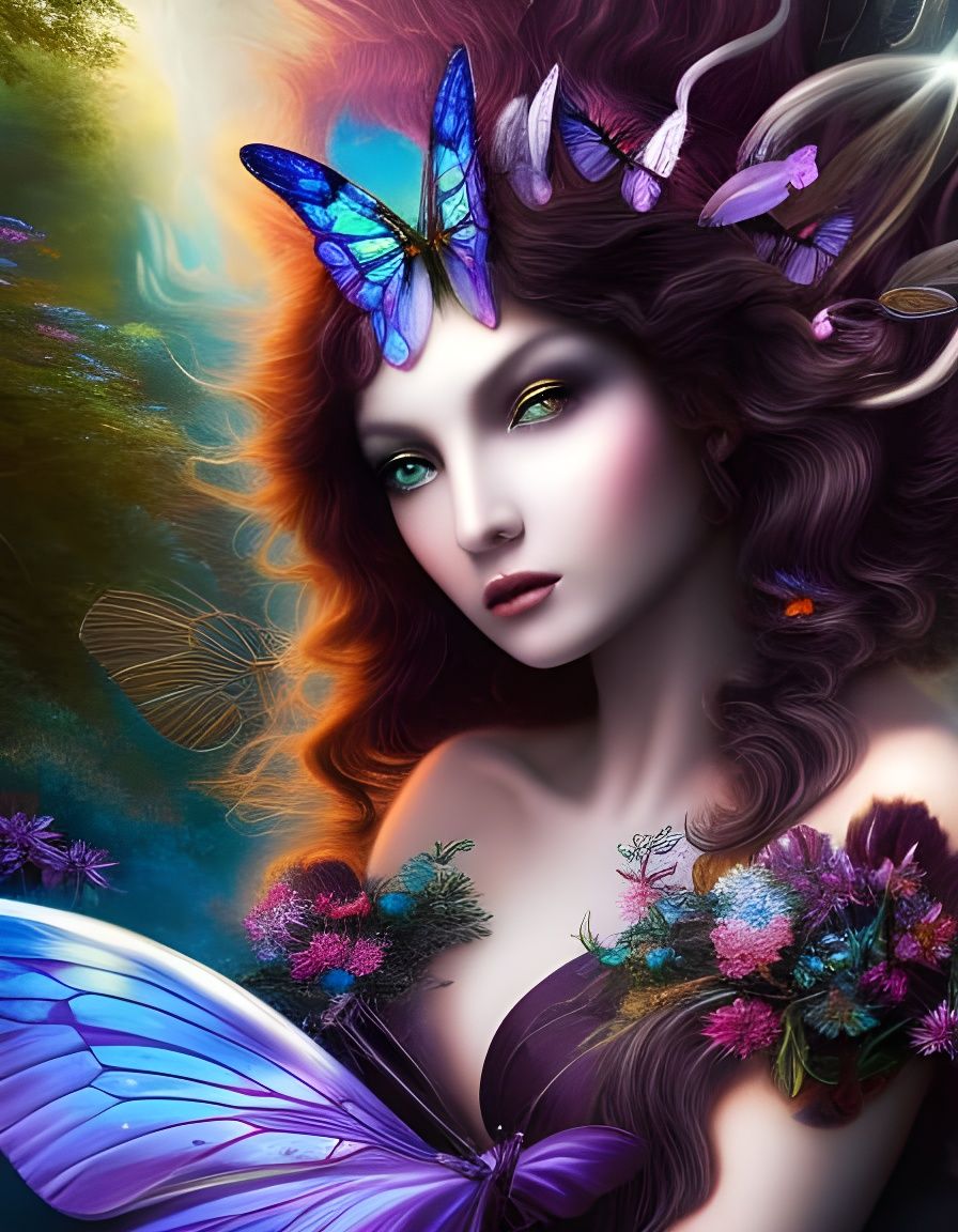 Butterflies - AI Generated Artwork - NightCafe Creator