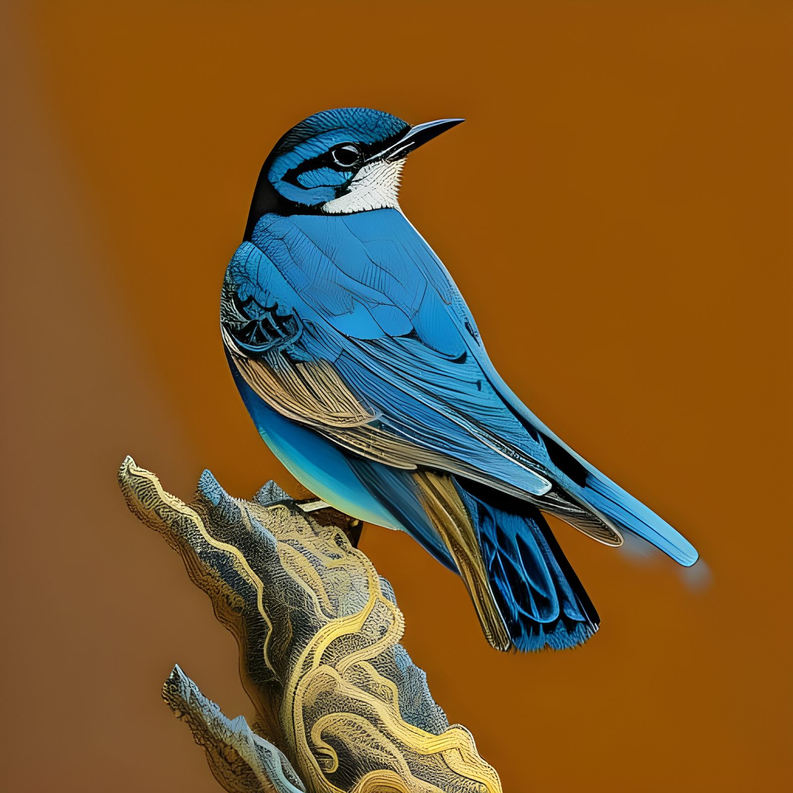 cute baby blue jay - AI Generated Artwork - NightCafe Creator