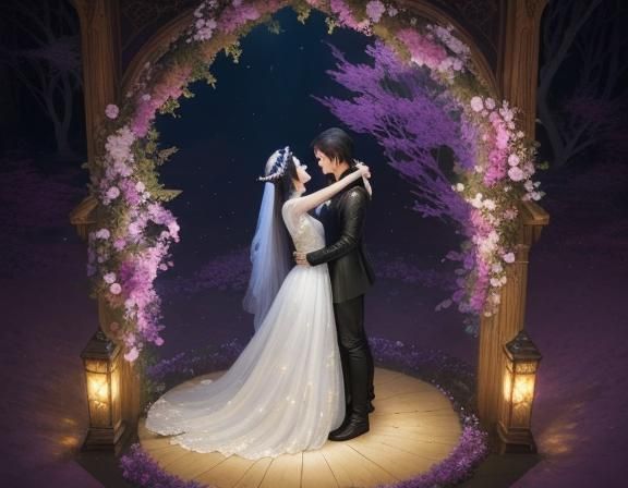Visions of Love: Floral Dance of Invisible Hearts