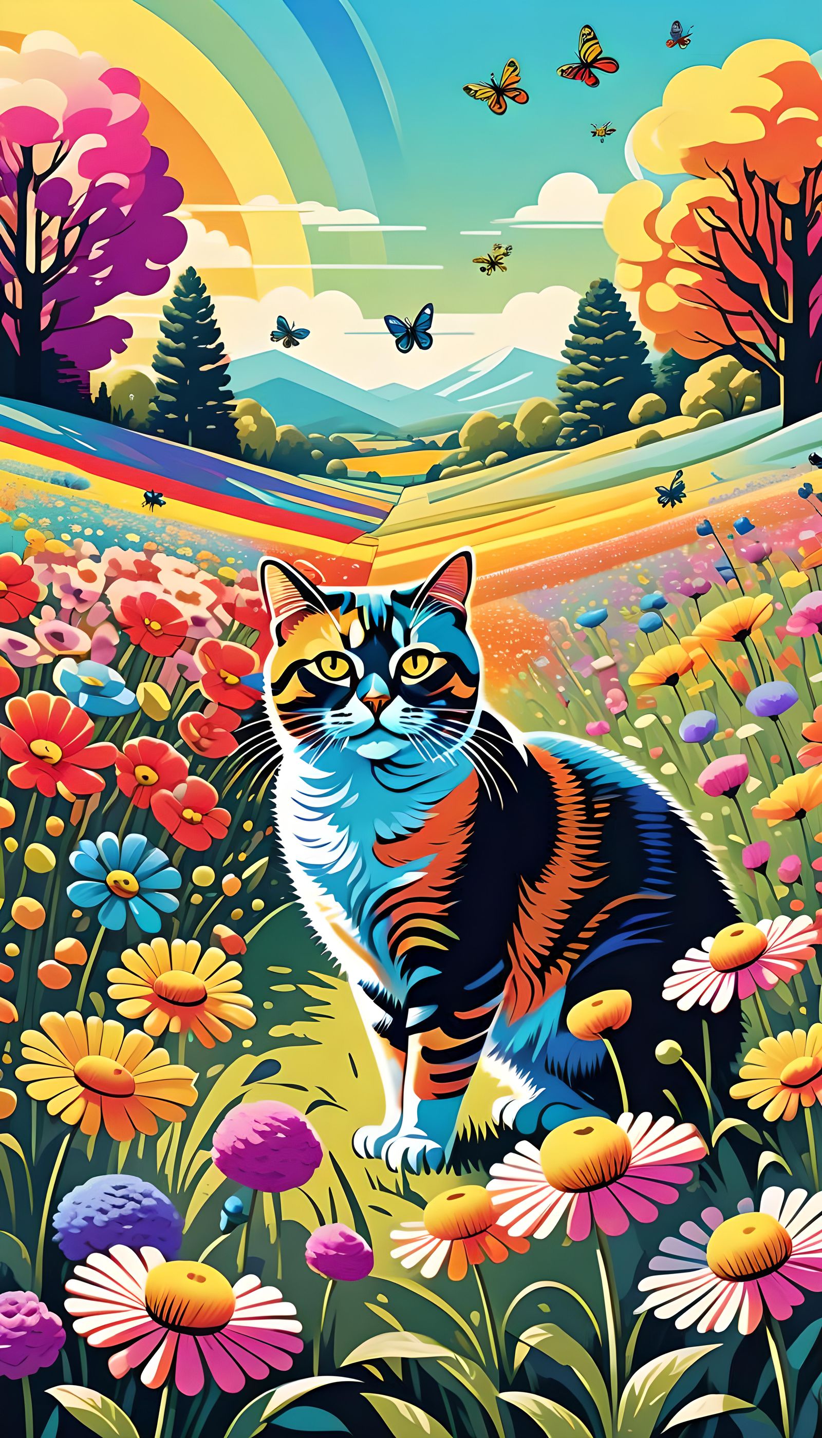 Happy Day Cat