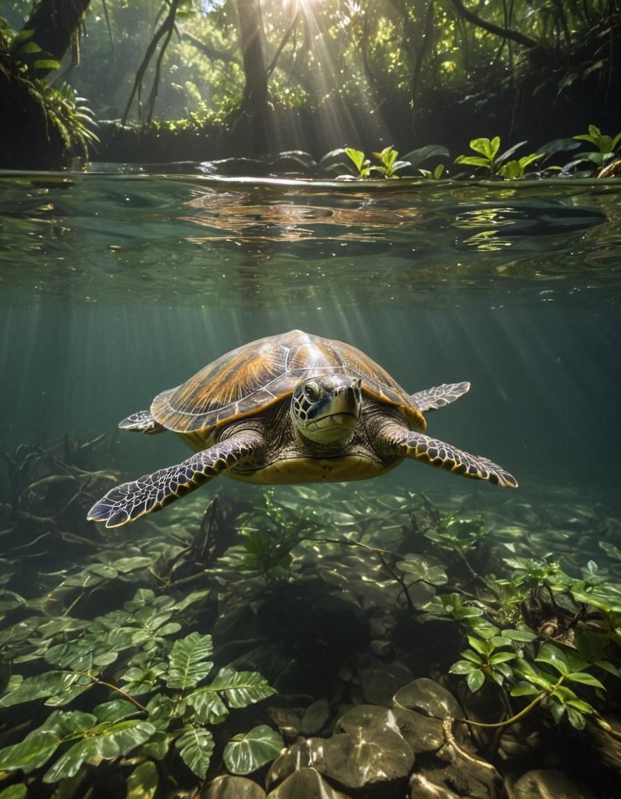 (I like turtles.)  by @Dan Norder