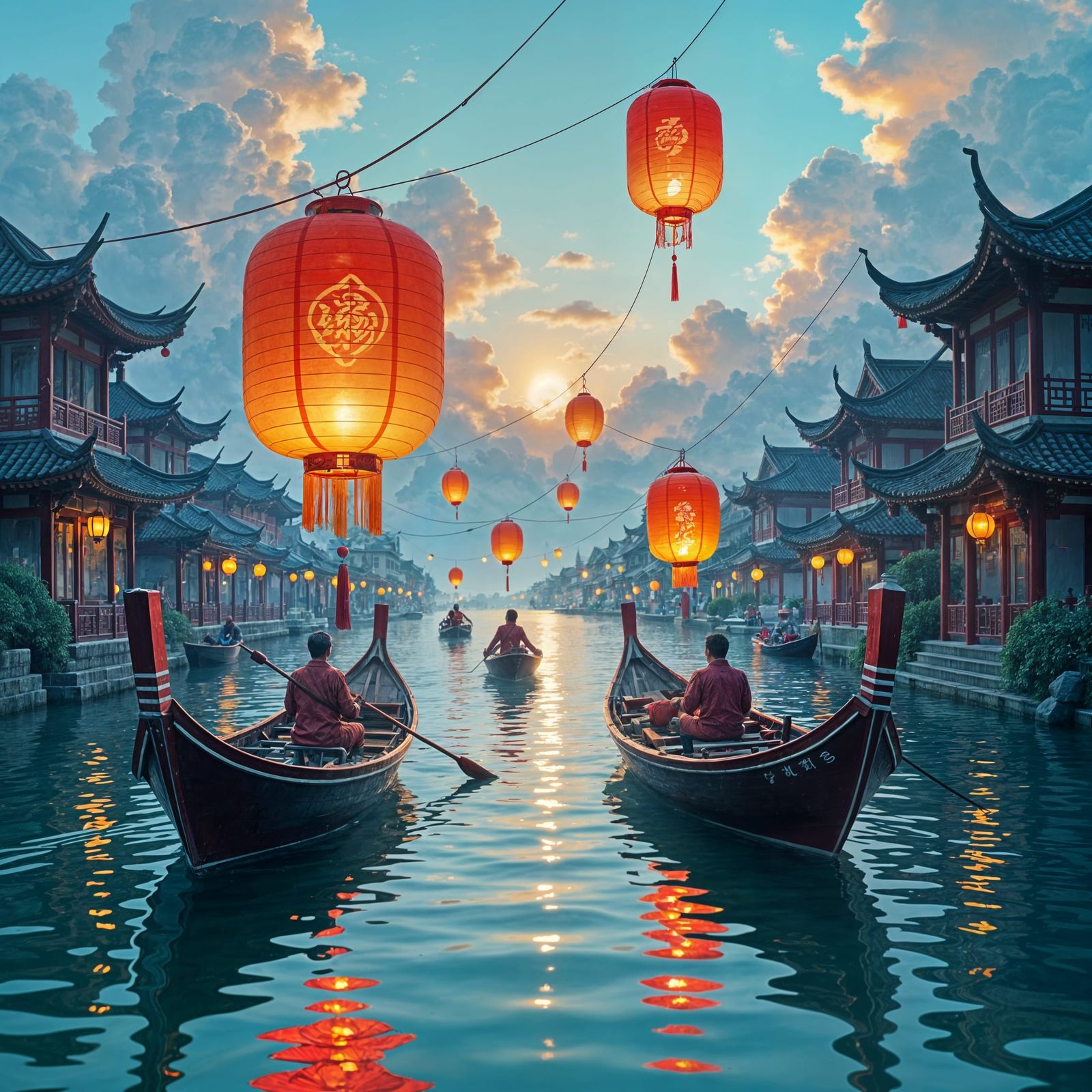 Chinese Lantern Festival.  by @undefined