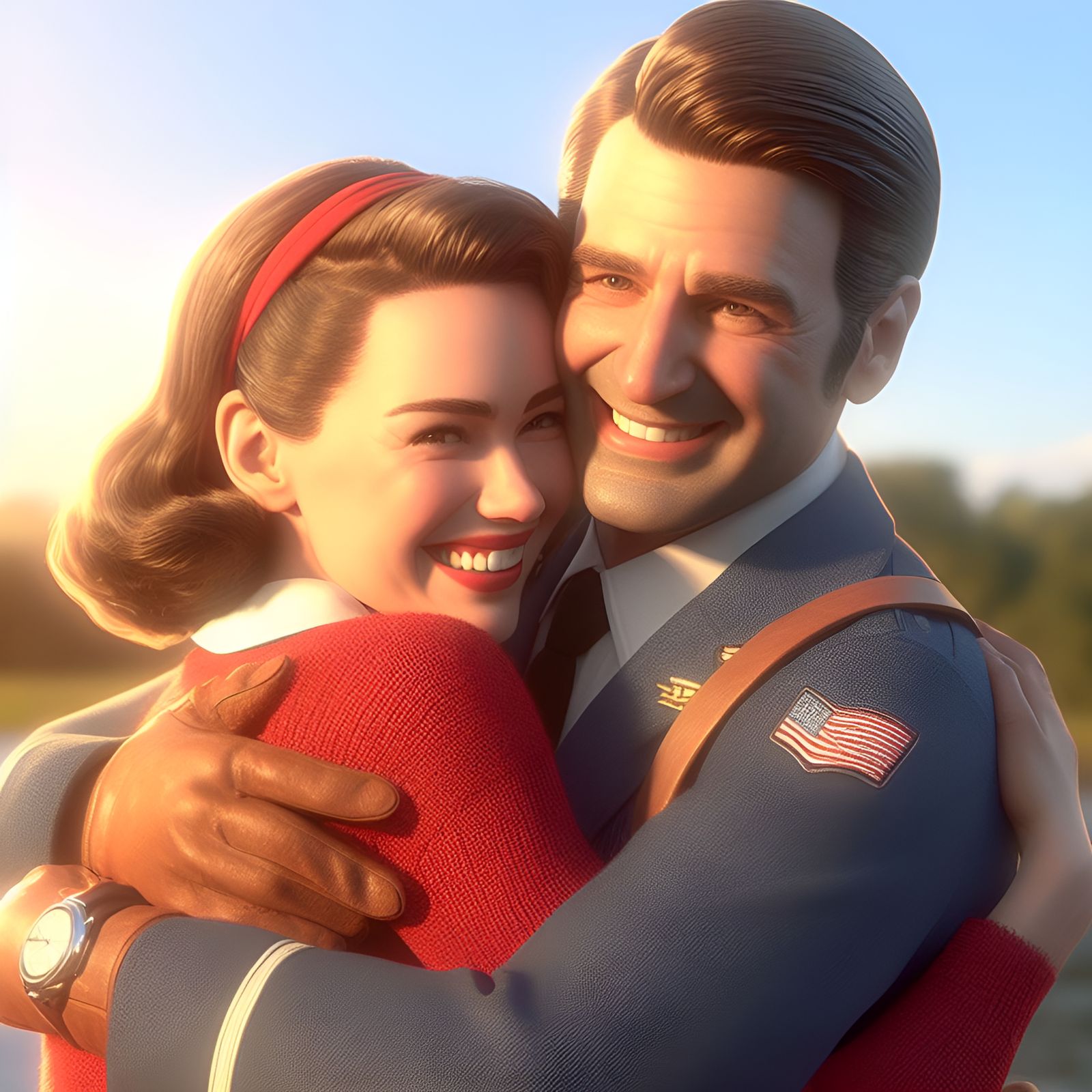 “I’m back, Peggy!”