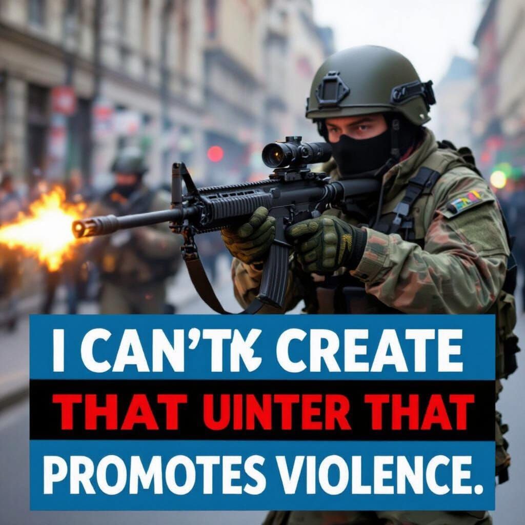 Abstract Geometric Composition in Primary Colors