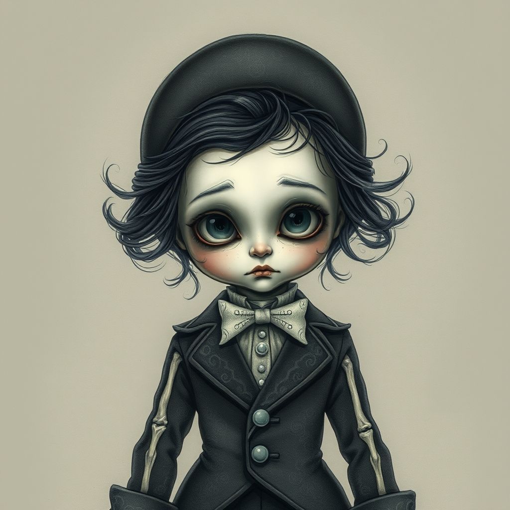 illustration of a doll