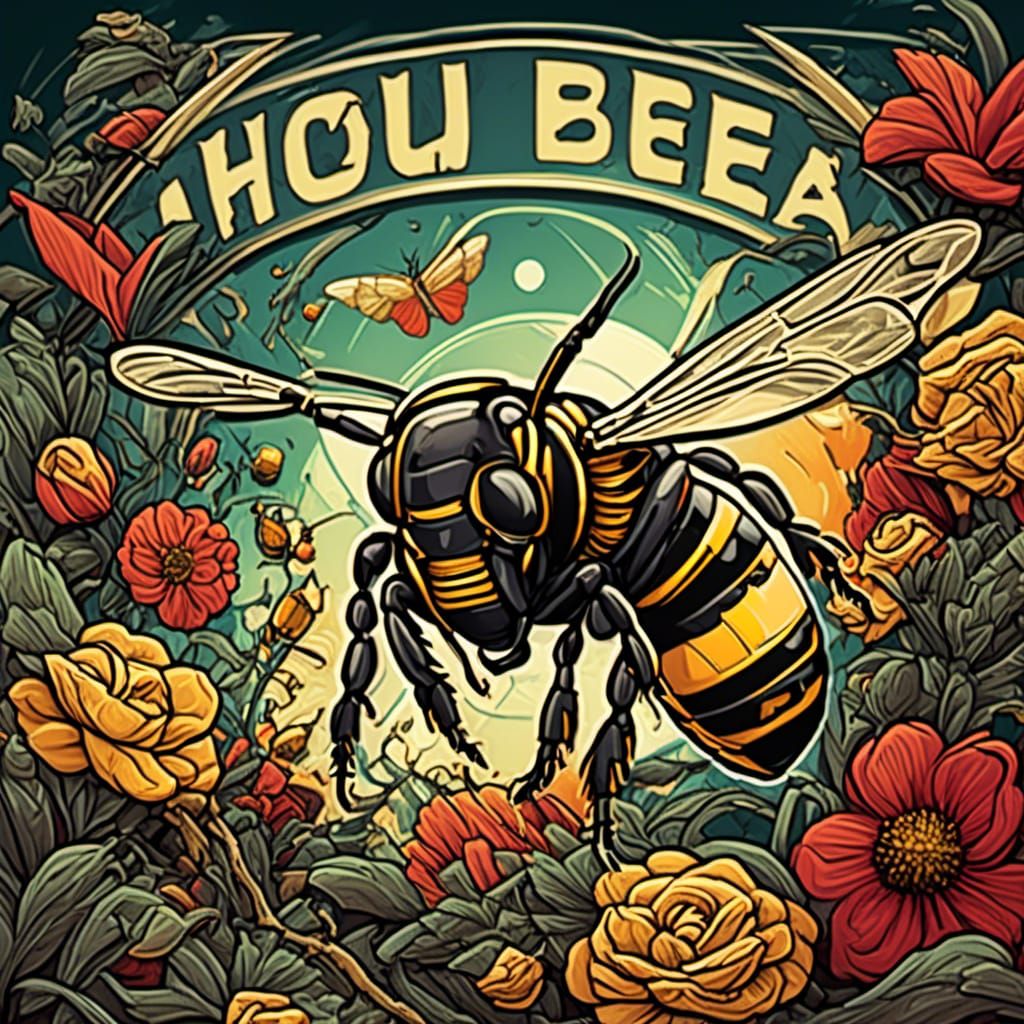 <lora:Logo-Bee:1.0>Honey Bee logo, Mark Brooks and Dan Mumford, comic book art, perfect, smooth