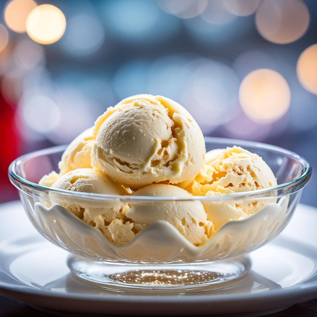 Vanilla ice cream