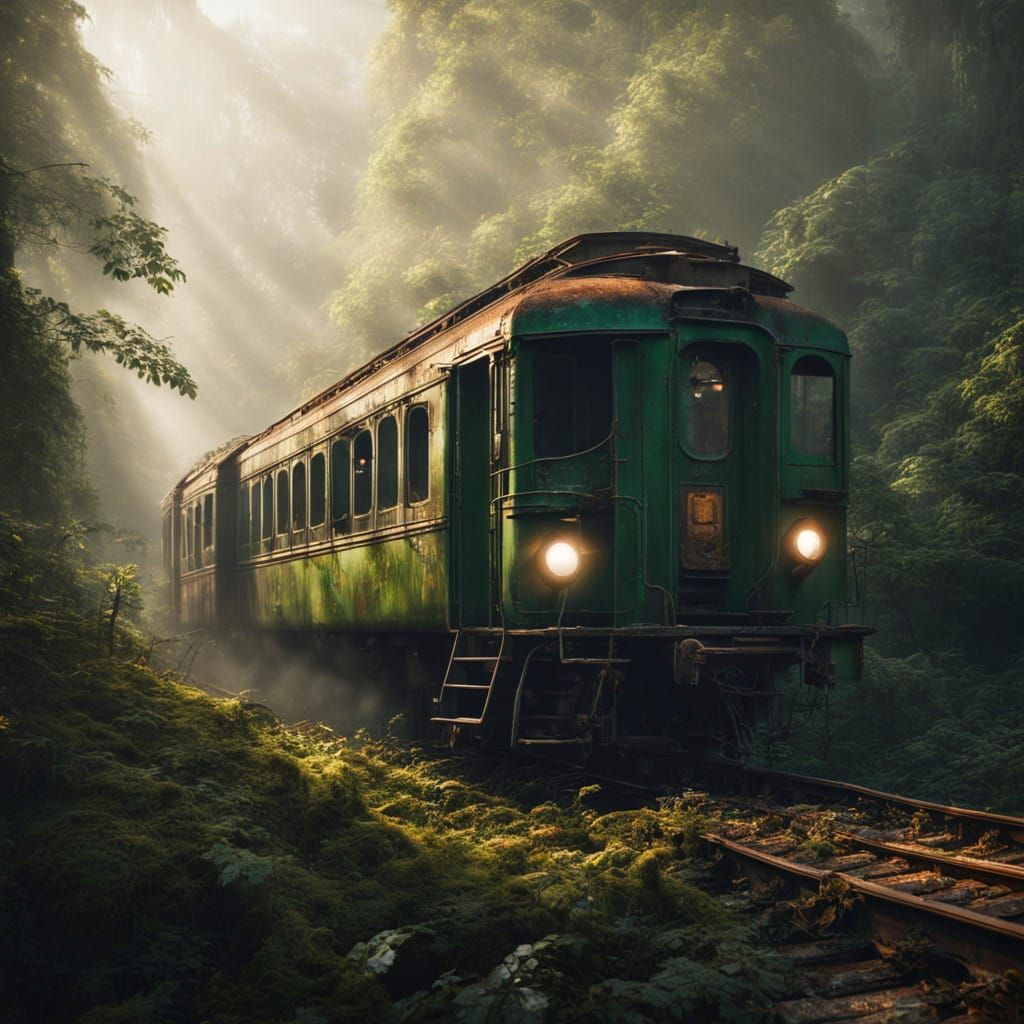 The Lost Locomotive  by @Elizabeth Rhoads