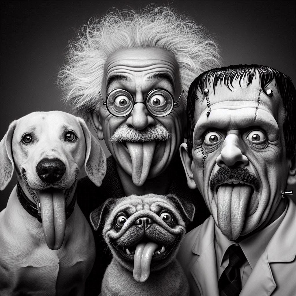 stick out your tongue