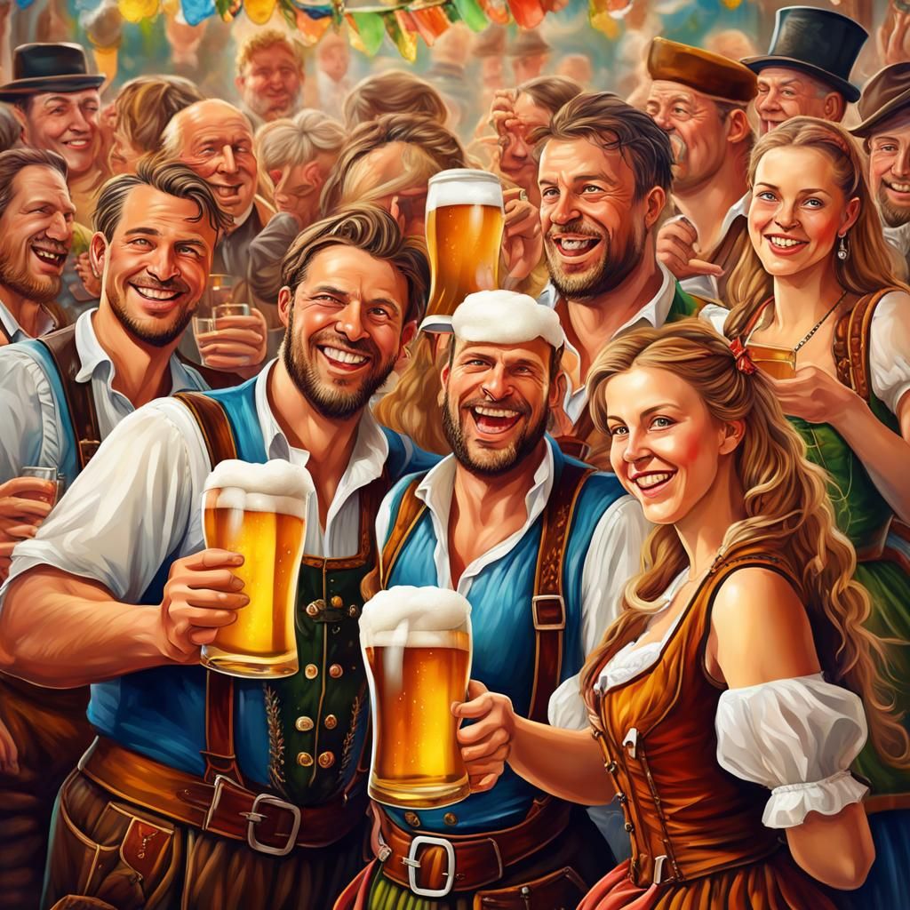 Oktoberfest - AI Generated Artwork - NightCafe Creator