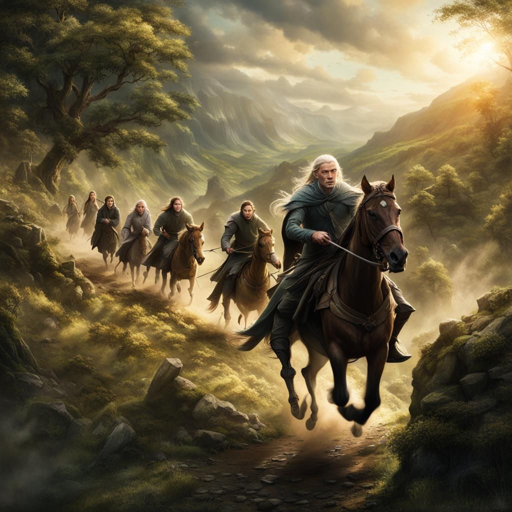 Flight from Winter's Finding (LOTR fanfic)